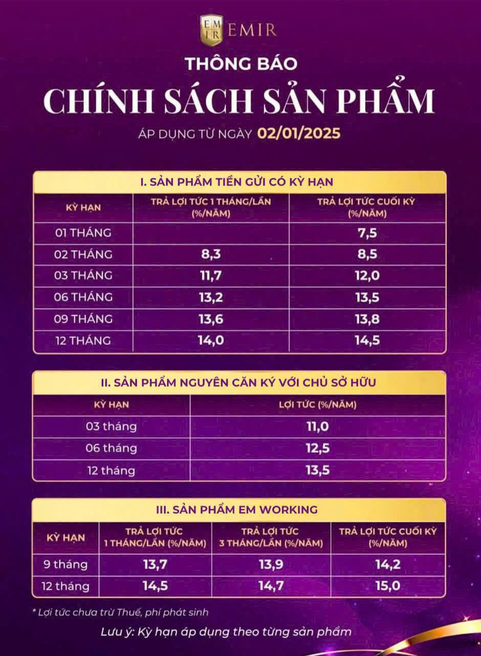 Chính Sách Sản Phẩm