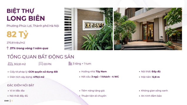 BiỆt ThỰ Long BiÊn